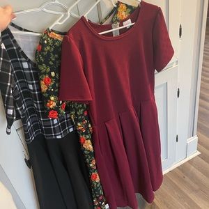 3 Lularoe dresses